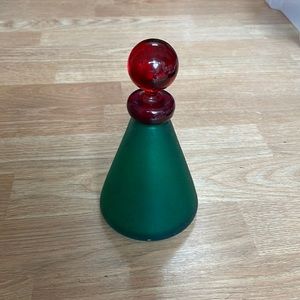 SIGNED Franco Moretti  (Calvo) Murano glass bottle